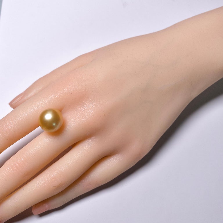 Loose Golden Colour South Sea Pearl