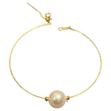 Akoya Pearl Bracelet in 18k Yellow Gold